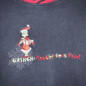 Dr Seuss Brand Grinch The Christmas Thief sweater